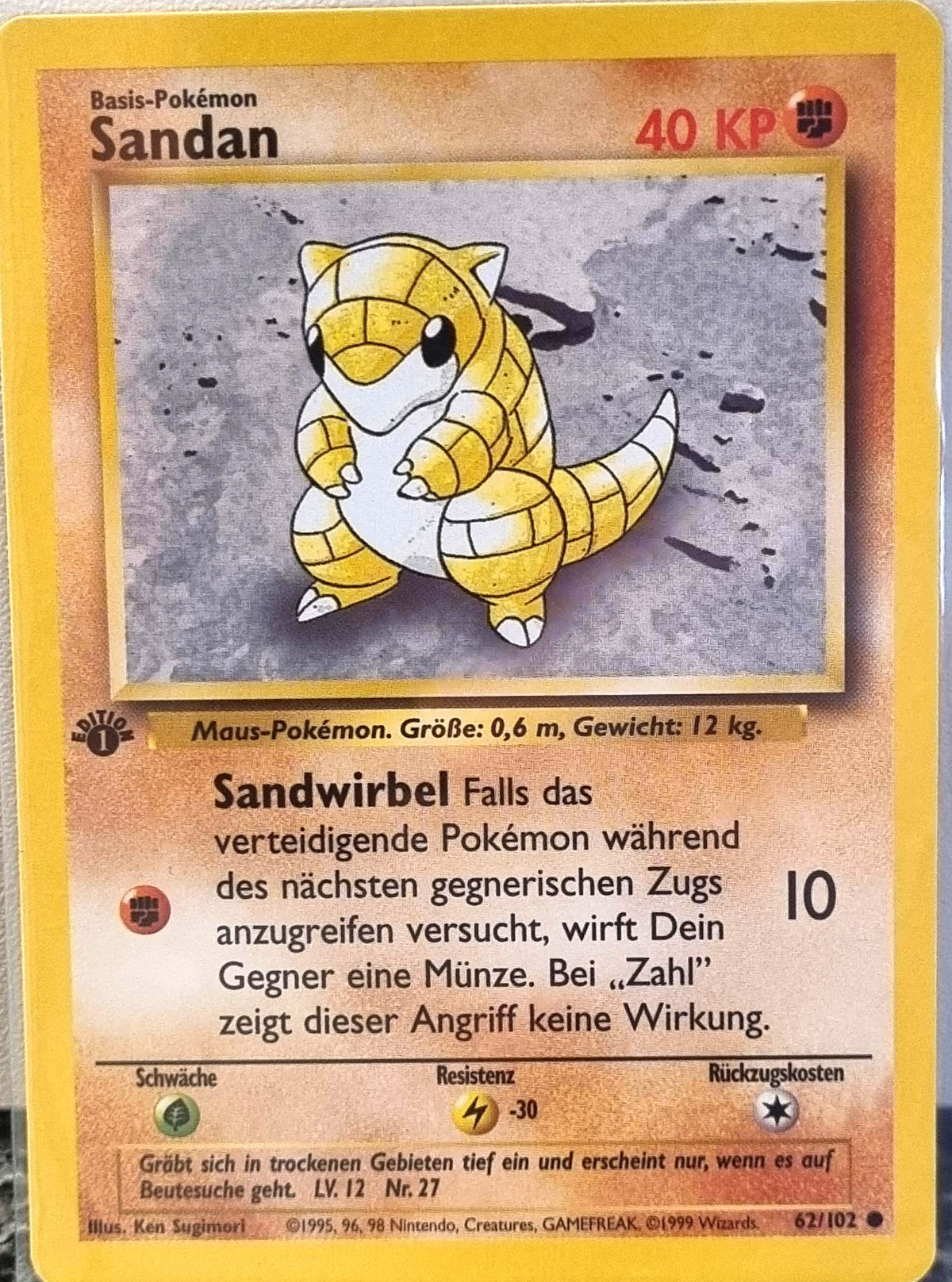 Sandshrew - Base Set (Common) [BS-62]