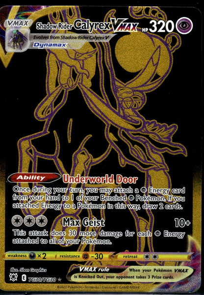 Shadow Rider Calyrex VMAX - Astral Radiance (Secret Rare) [ASR-TG30]