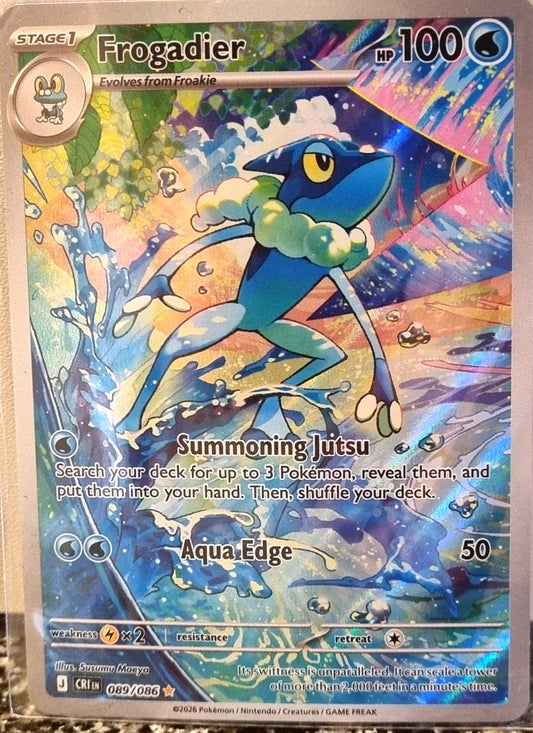 Frogadier - Chaos Rising (Illustration Rare) [CRI-089]