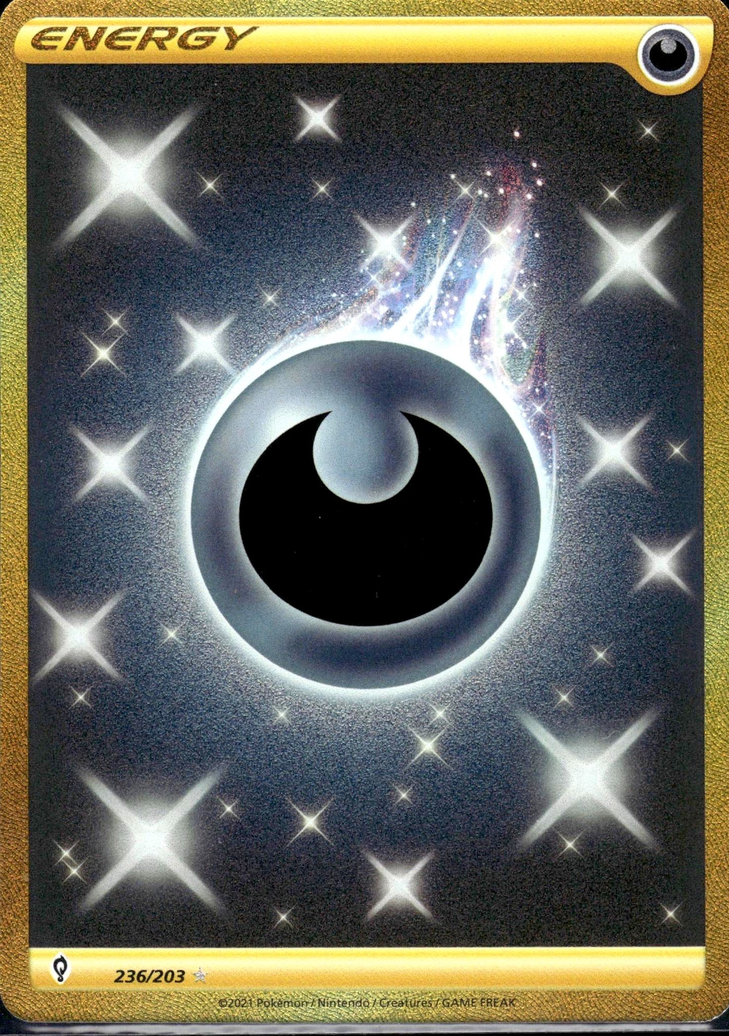 Darkness Energy - Evolving Skies (Secret Rare) [EVS-236]