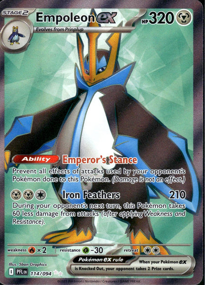 Empoleon ex - Phantasmal Flames (Ultra Rare) [PFL-114]