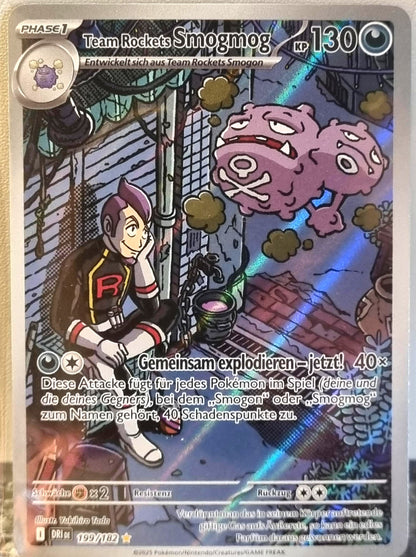 Team Rocket's Weezing - Destined Rivals (Illustration Rare) [DRI-199]