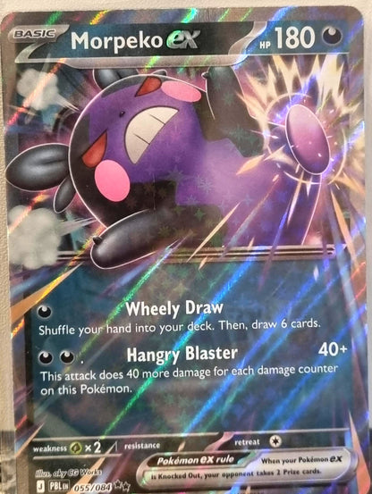 Morpeko ex - Pitch Black (Double Rare) [PBL-055]