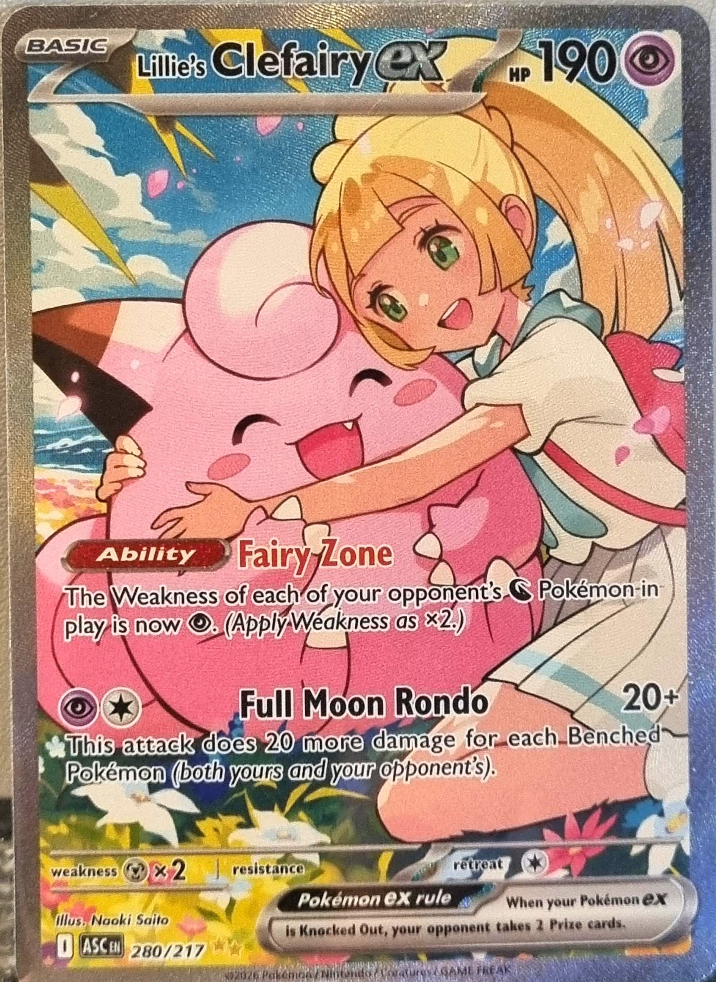Lillie's Clefairy ex - Ascended Heroes (Special Illustration Rare) [ASC-280]