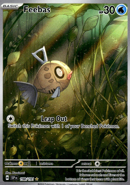 Feebas - Surging Sparks (Illustration Rare) [SSP-198]