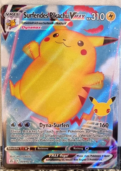 Surfing Pikachu VMAX - Celebrations (Ultra Rare) [CEL-009]