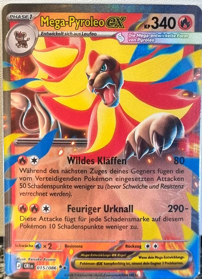Mega Pyroar ex - Chaos Rising (Double Rare) [CRI-015]