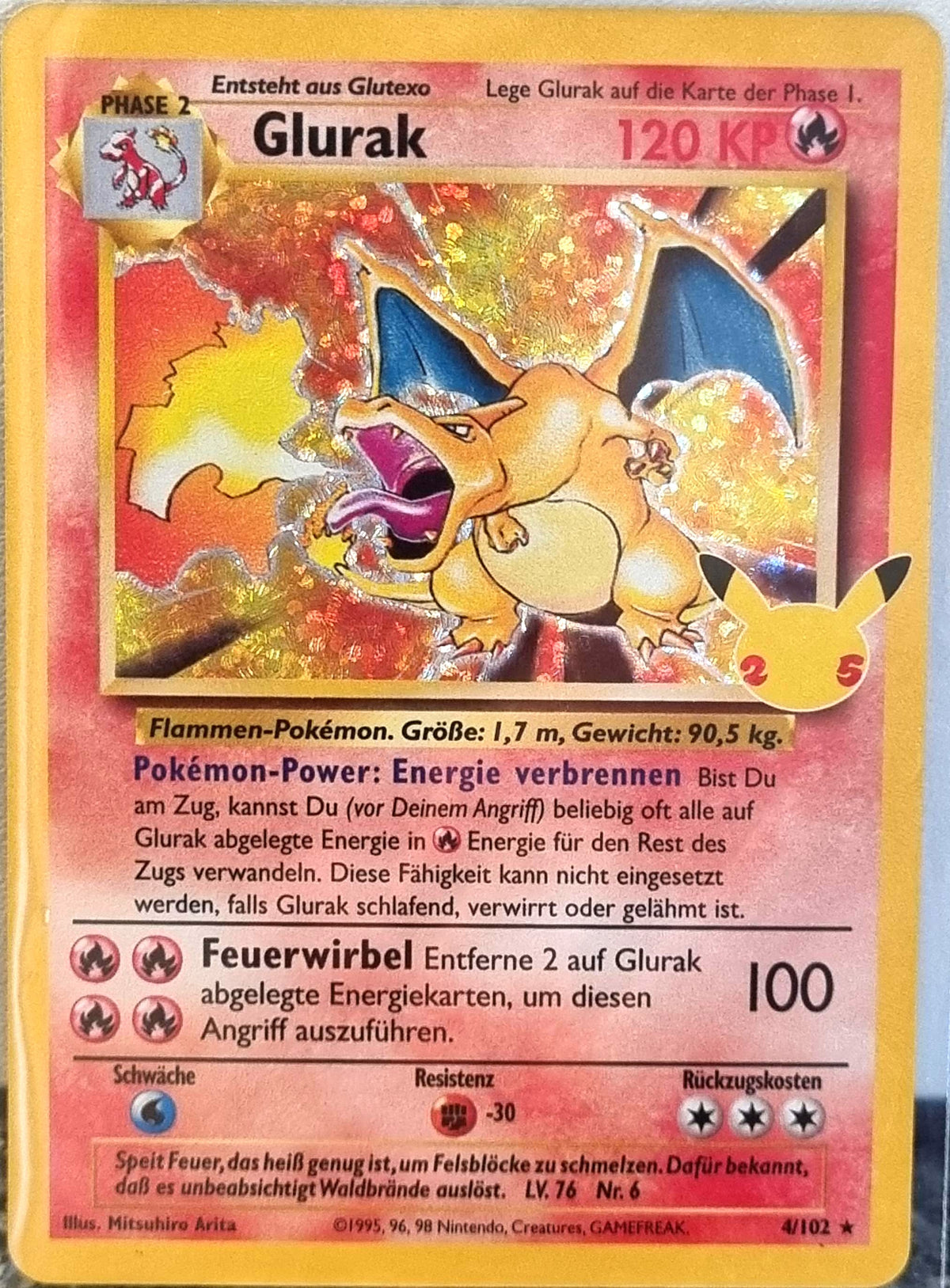 Charizard - Celebrations (Holo Rare) [CEL-BS 4]