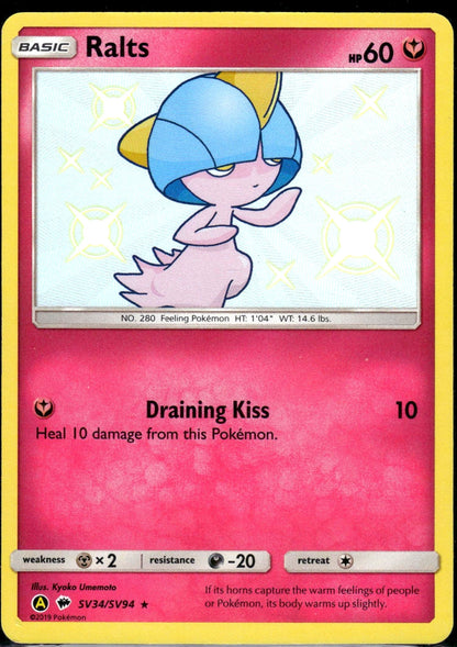Ralts - Hidden Fates (Holo Rare) [HIF-SV34]