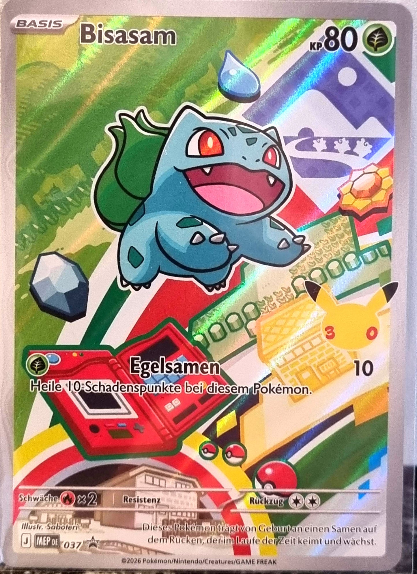 Bulbasaur - MEP Black Star Promos (Promo) [MEP-037]