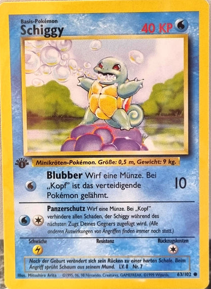 Squirtle - Base Set (Common) [BS-63]