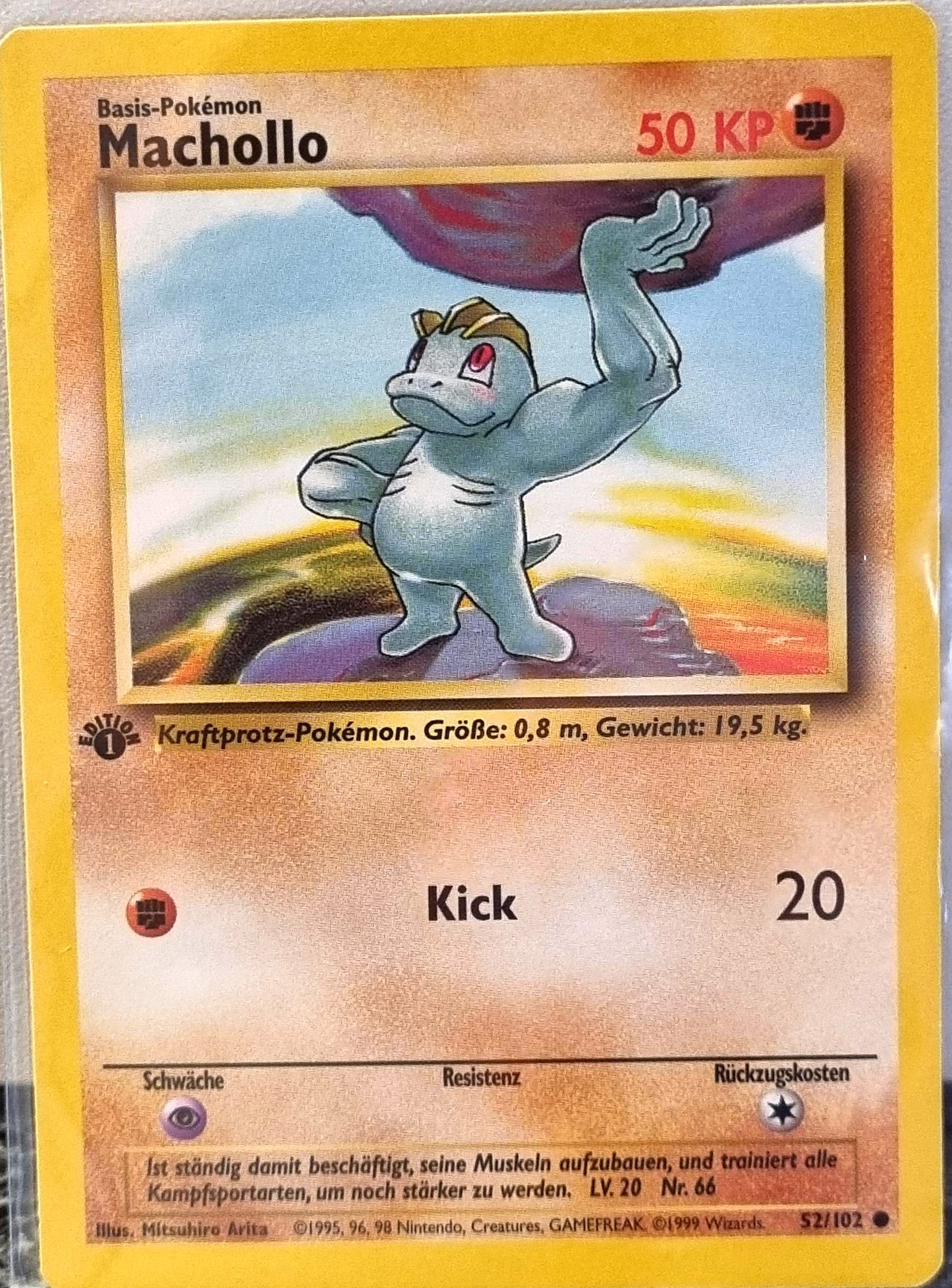 Machop - Base Set (Common) [BS-52]