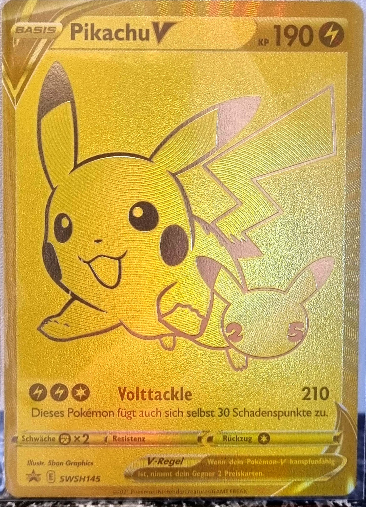 Pikachu V - SWSH Black Star Promos (Promo) [SWSH-145]