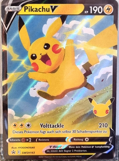 Pikachu V - SWSH Black Star Promos (Promo) [SWSH-143]