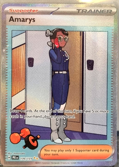 Amarys - Prismatic Evolutions (Special Illustration Rare) [PRE-170]