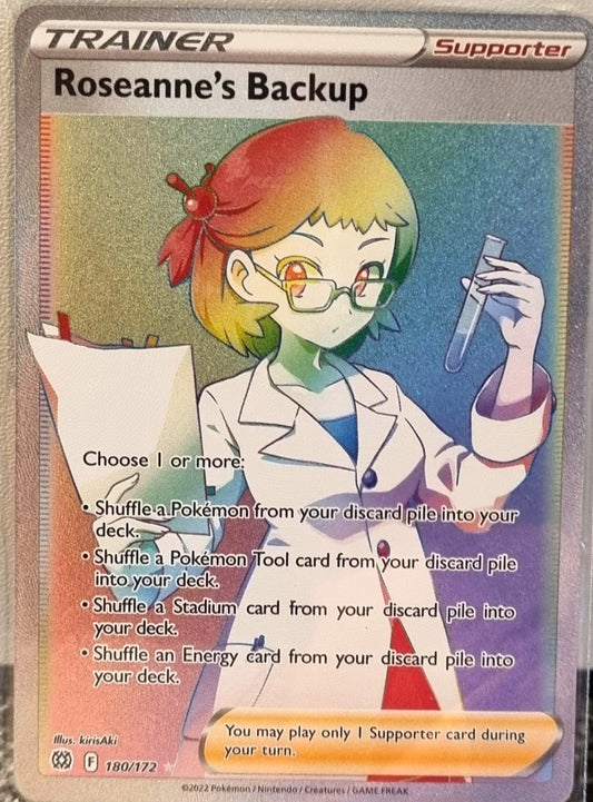 Roseanne's Backup - Brilliant Stars (Secret Rare) [BRS-180]