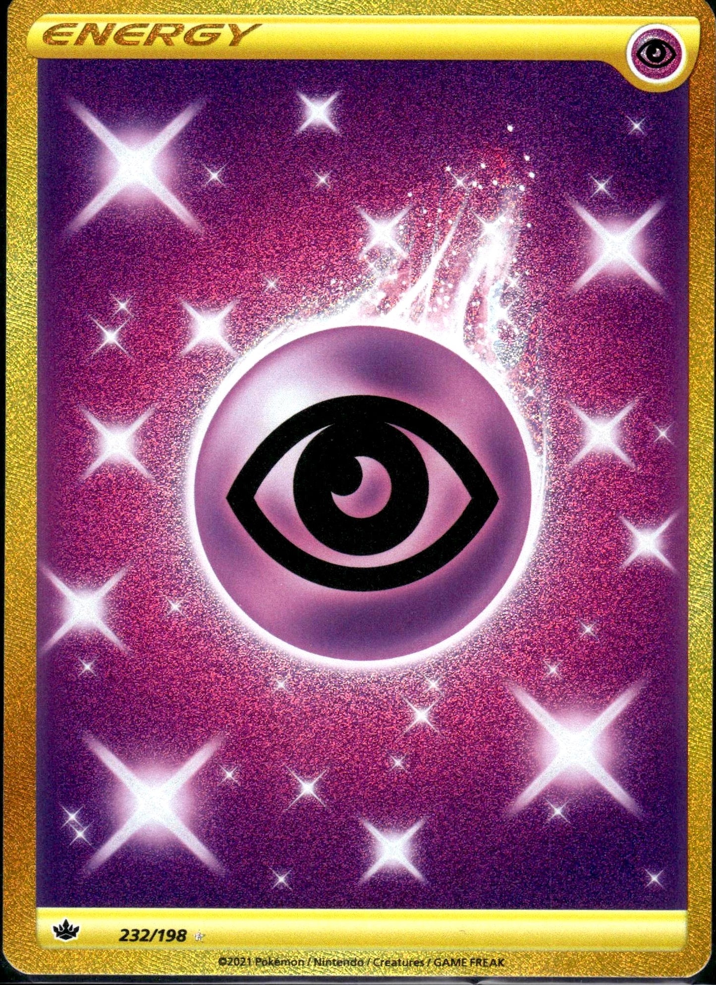 Psychic Energy - Chilling Reign (Secret Rare) [CRE-232]