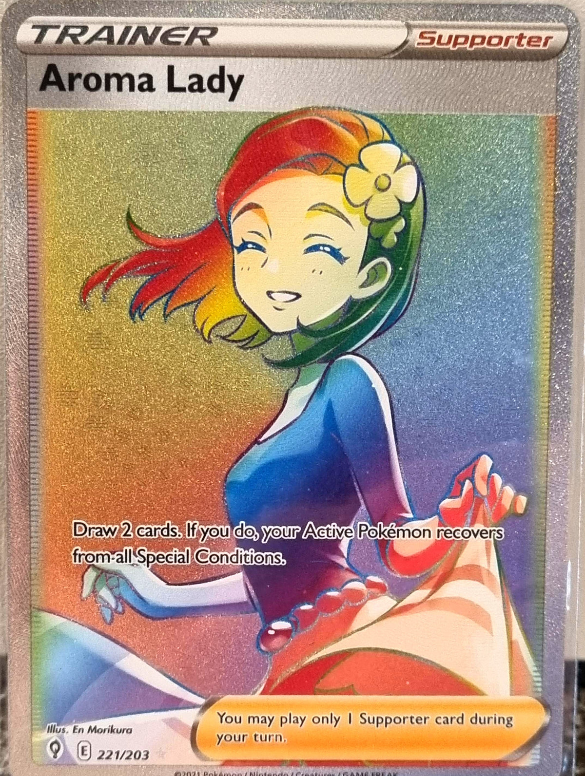 Aroma Lady - Evolving Skies (Secret Rare) [EVS-221]