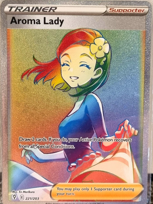 Aroma Lady - Evolving Skies (Secret Rare) [EVS-221]