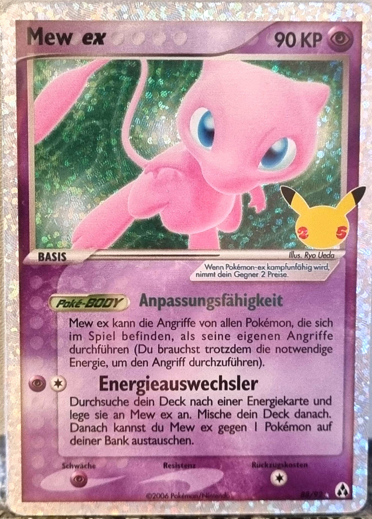 Mew ex - Celebrations (Ultra Rare) [CEL-LM 88]