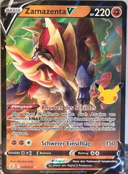 Zamazenta V - Celebrations (Ultra Rare) [CEL-018]