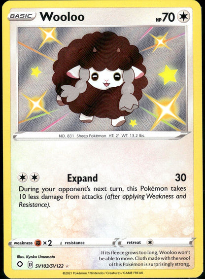 Wooloo - Shining Fates (Secret Rare) [SHF-SV103]
