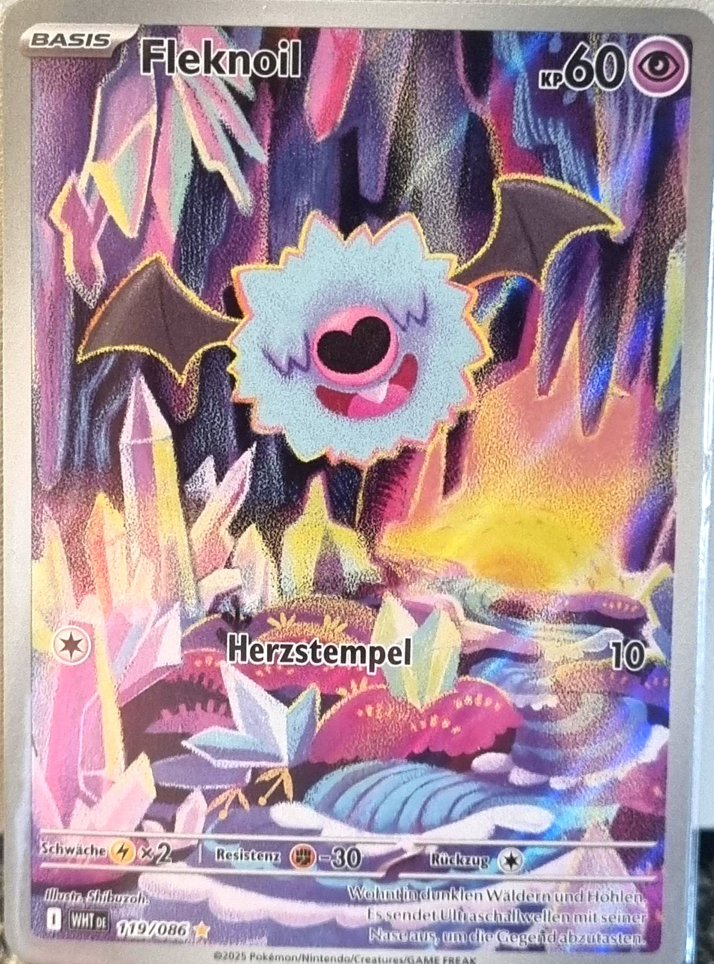 Woobat - White Flare (Illustration Rare) [WHT-119]