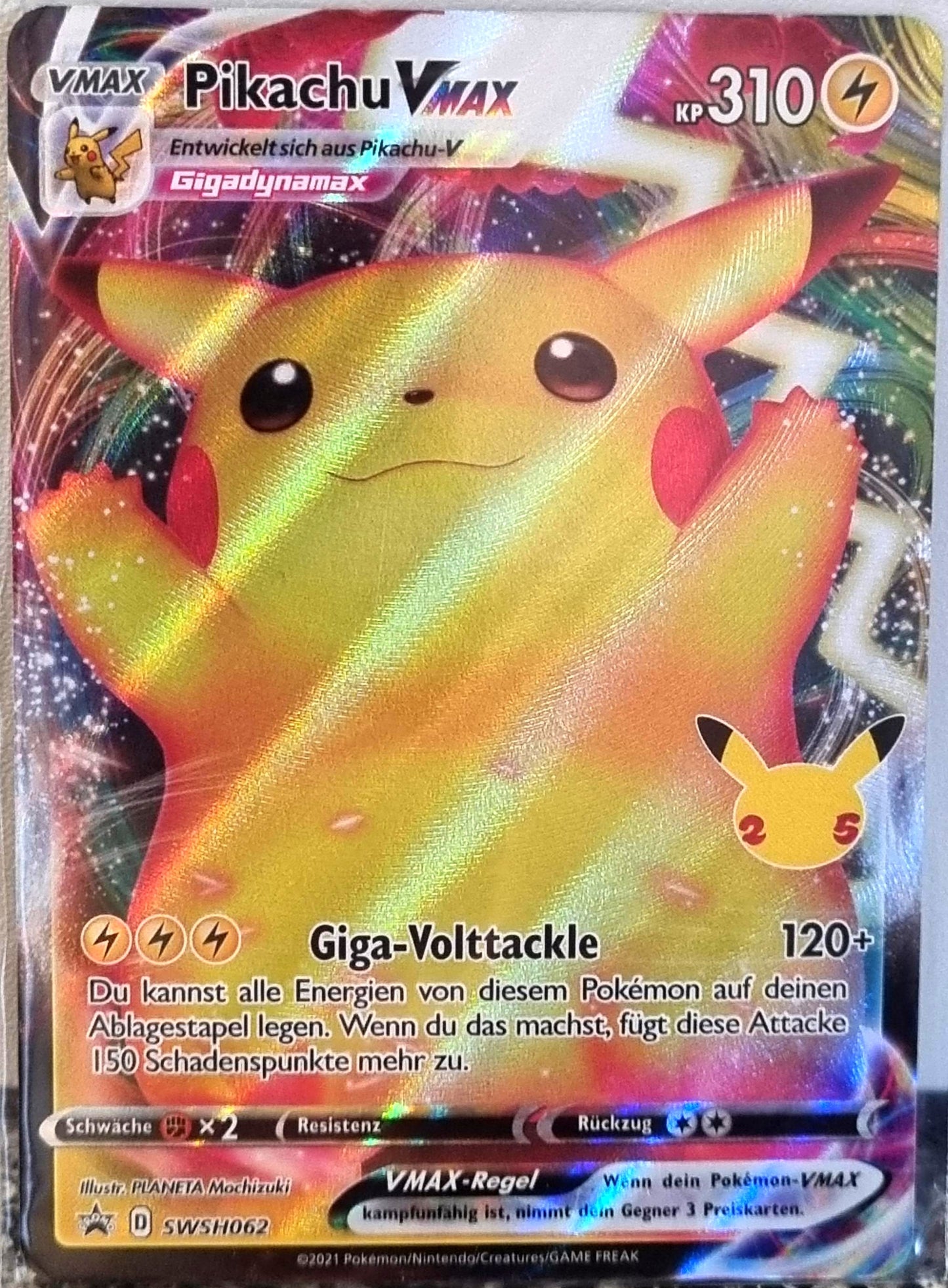 Pikachu VMAX - SWSH Black Star Promos (Promo) [SWSH-062]