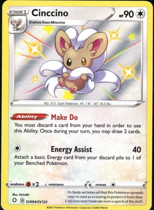 Cinccino - Shining Fates (Secret Rare) [SHF-SV94]