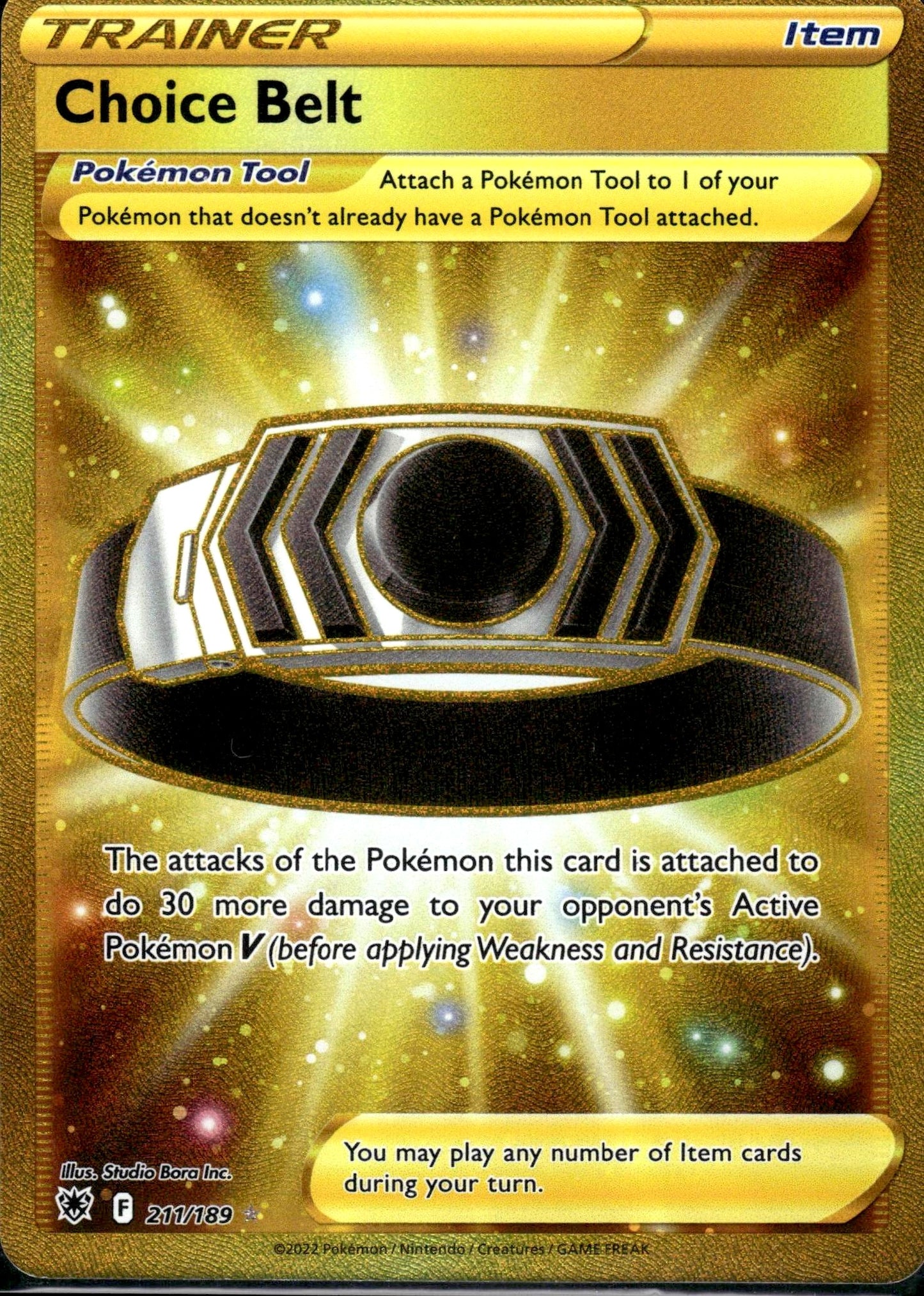Choice Belt - Astral Radiance (Secret Rare) [ASR-211]