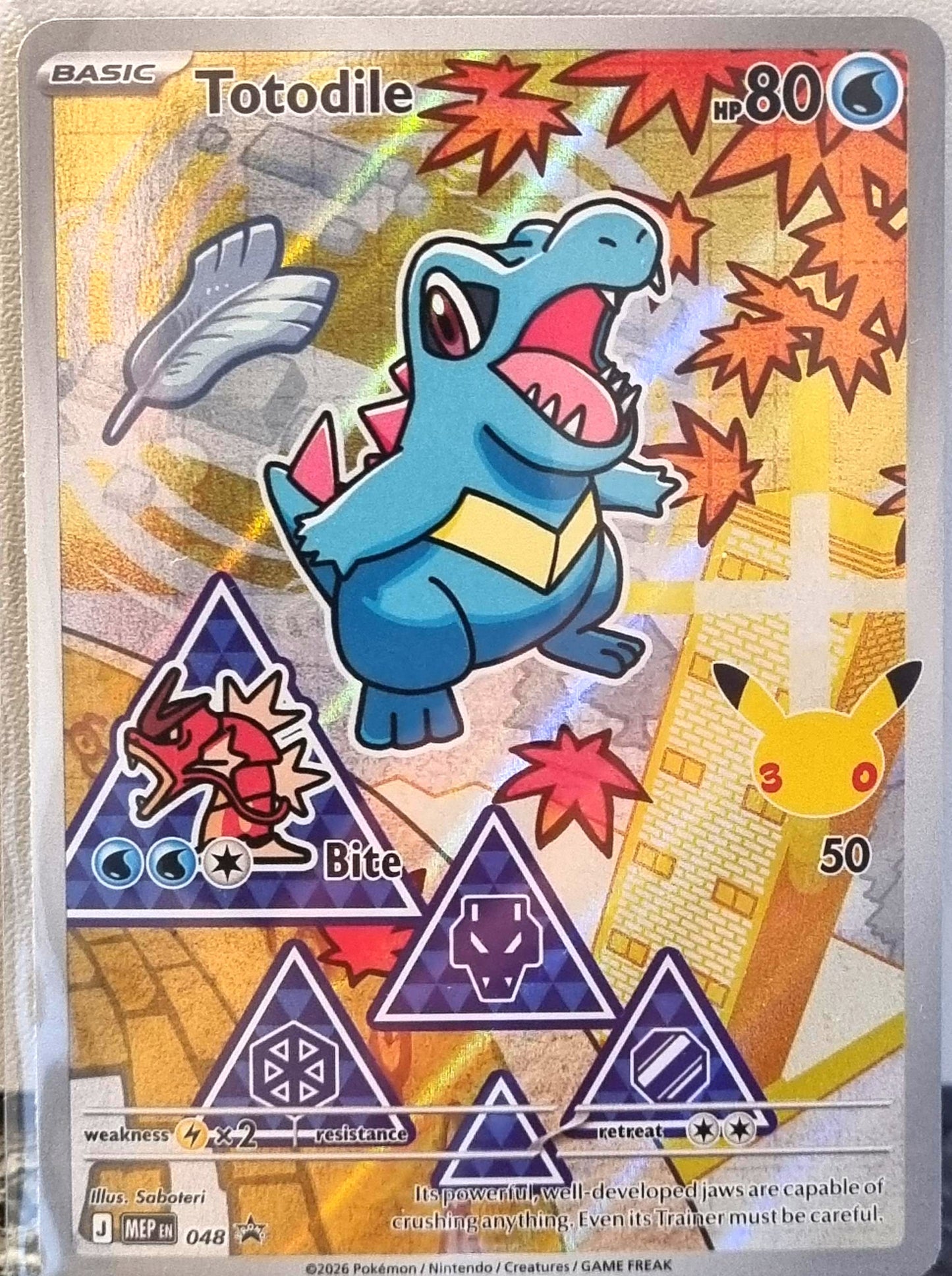 Totodile - MEP Black Star Promos (Promo) [MEP-048]
