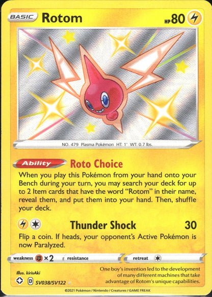 Rotom - Shining Fates (Secret Rare) [SHF-SV38]