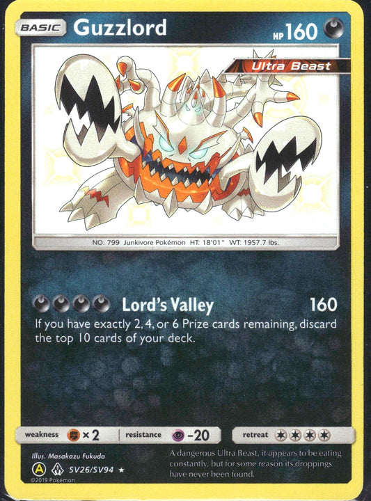 Guzzlord - Hidden Fates (Secret Rare) [HIF-SV26]