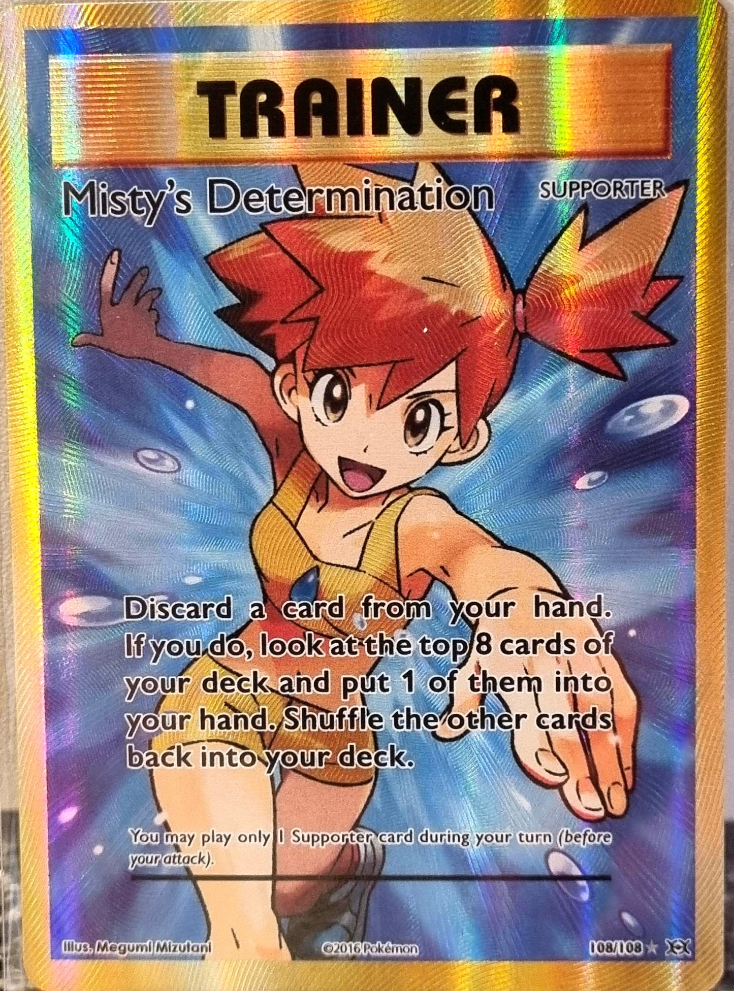 Misty's Determination - Evolutions (Ultra Rare) [EVO-108]