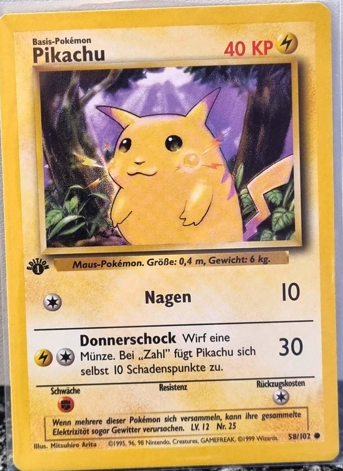 Pikachu - Base Set (Common) [BS-58]