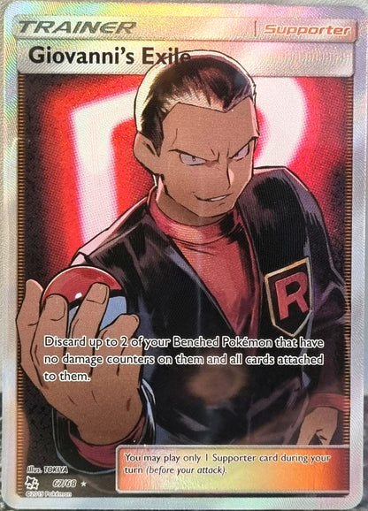 Giovanni's Exile - Hidden Fates (Ultra Rare) [HIF-67]
