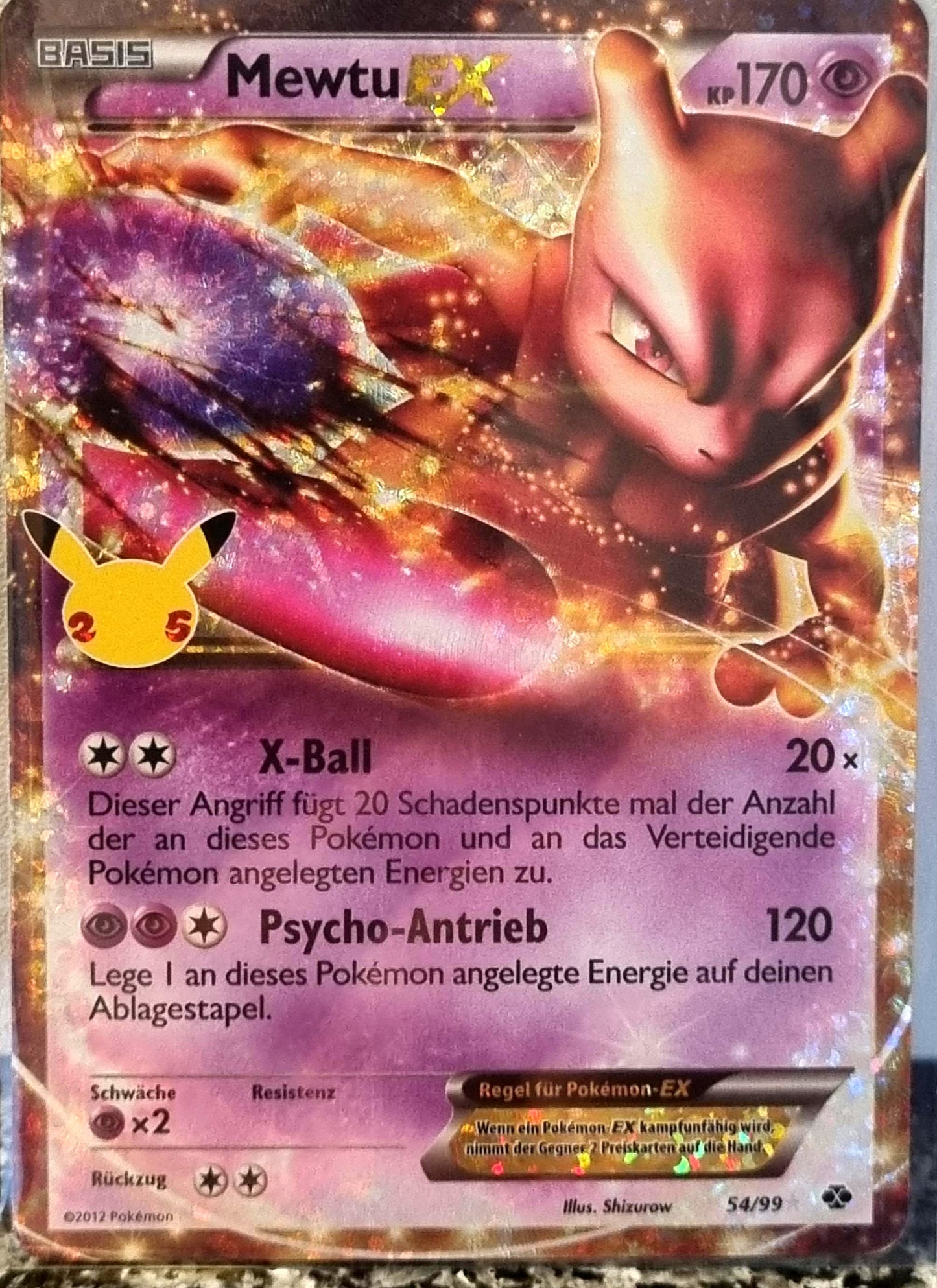 Mewtwo EX - Celebrations (Ultra Rare) [CEL-NXD 54]