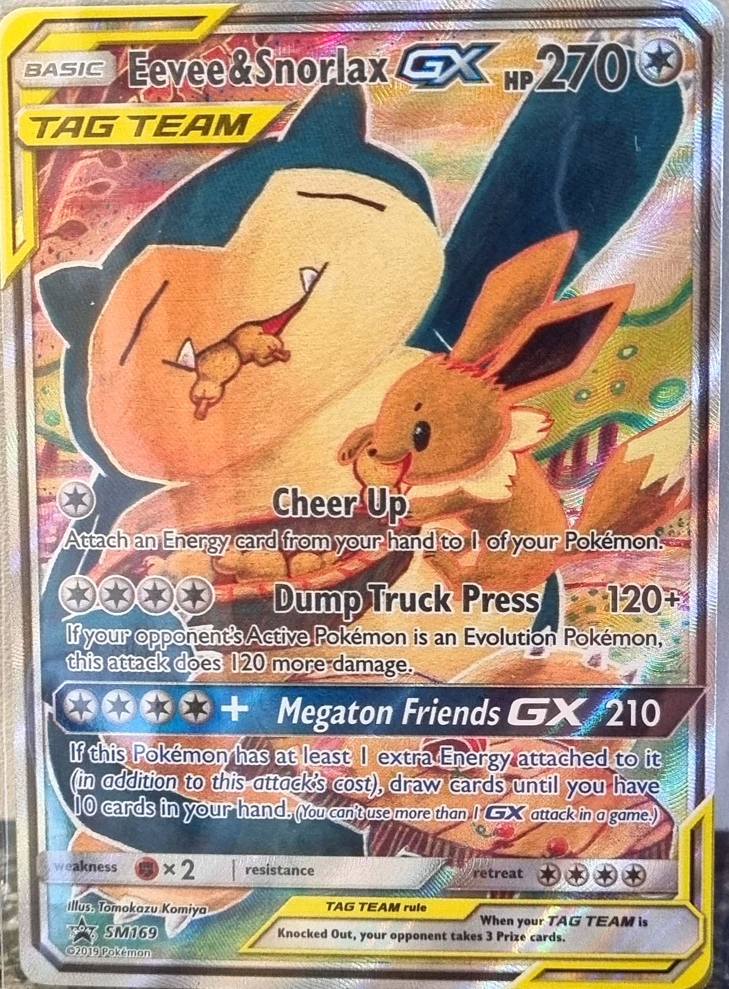 Eevee & Snorlax GX - SM Black Star Promos (Promo) [SM-169]