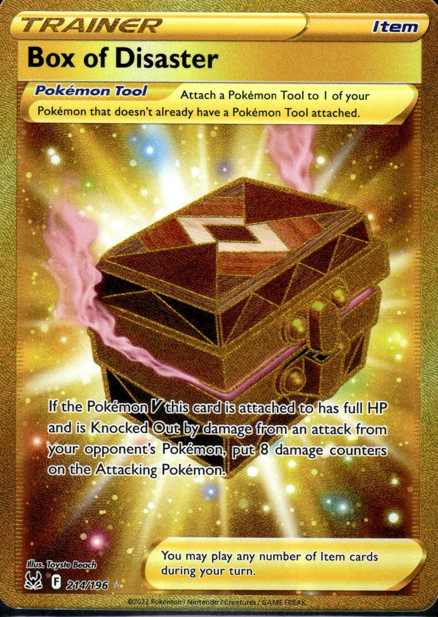 Box of Disaster - Lost Origin (Secret Rare) [LOR-214]