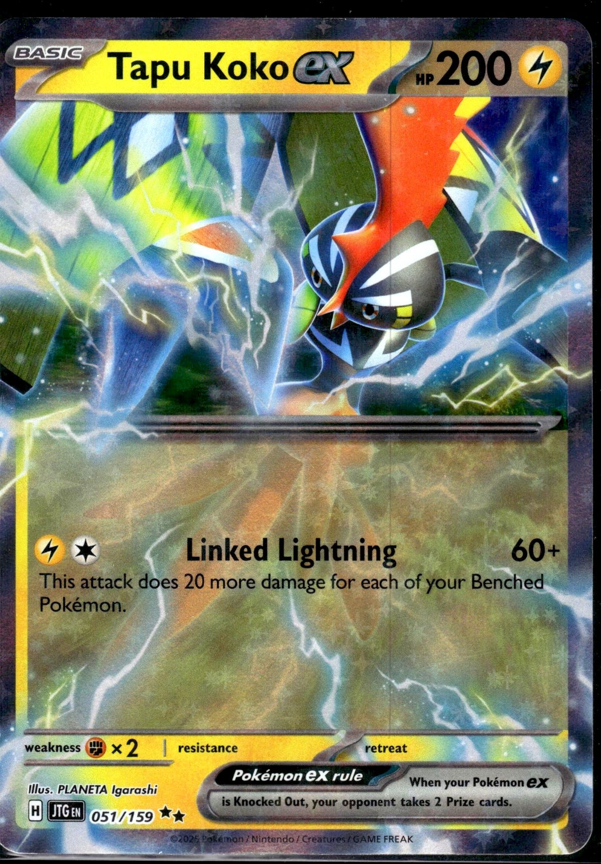 Tapu Koko ex - Journey Together (Double Rare) [JTG-051]