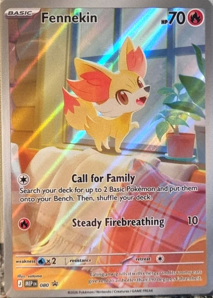Fennekin - MEP Black Star Promos (Promo) [MEP-080]
