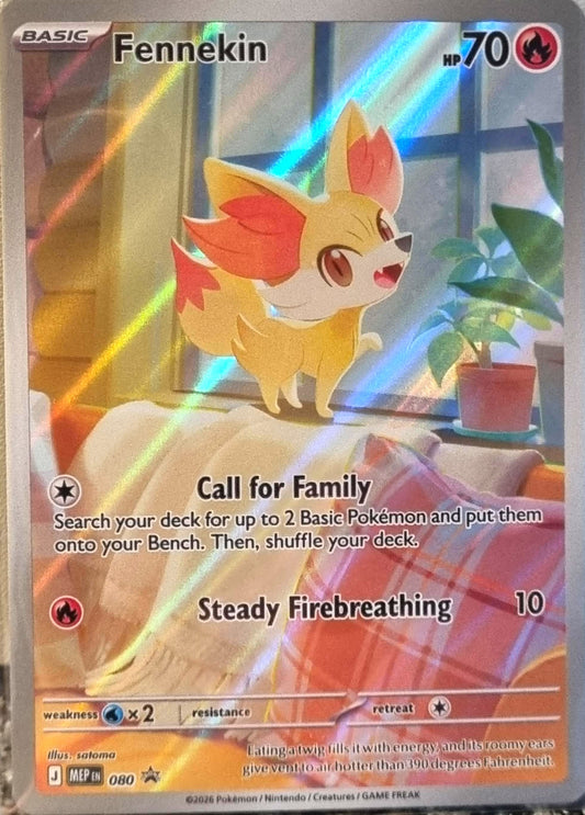 Fennekin - MEP Black Star Promos (Promo) [MEP-080]