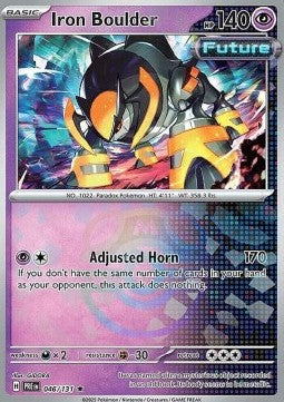 Iron Boulder - Prismatic Evolutions: Additionals (Rare) [xPRE-046]