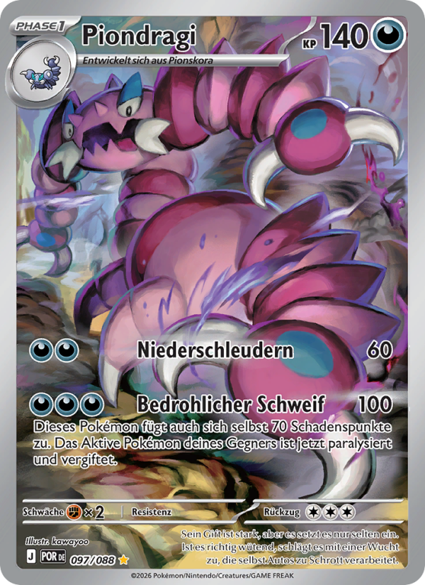 Drapion - Perfect Order (Illustration Rare) [POR-097]