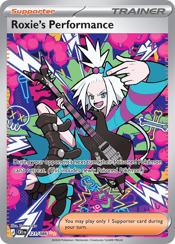 Roxie's Performance - Chaos Rising (Special Illustration Rare) [CRI-121]