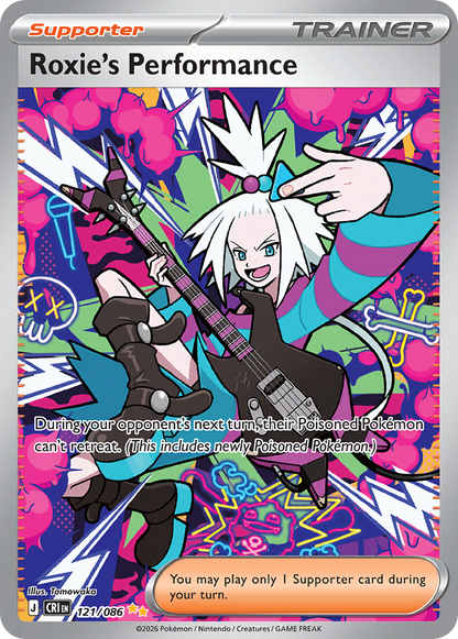 Roxie's Performance - Chaos Rising (Special Illustration Rare) [CRI-121]