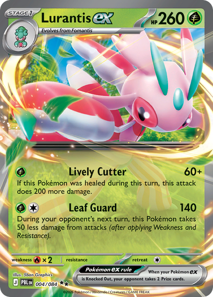 Lurantis ex - Pitch Black (Double Rare) [PBL-004]