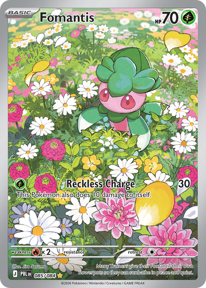 Fomantis - Pitch Black (Illustration Rare) [PBL-085]