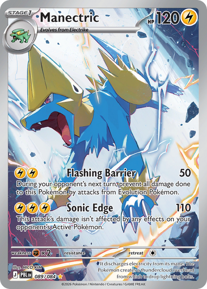 Manectric - Pitch Black (Illustration Rare) [PBL-089]