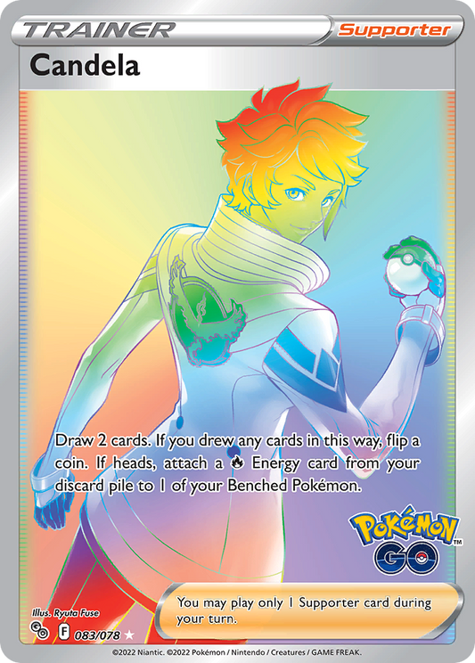 Candela - Pokémon GO (Secret Rare) [PGO-083]
